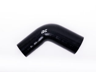 Silicone Reducer Elbow 67' 28/38mm Black DK Customs